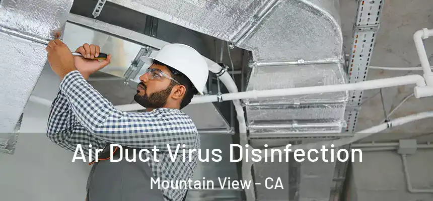 Air Duct Virus Disinfection Mountain View - CA